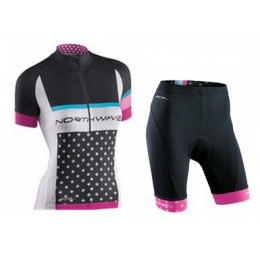 Northwave Donne nero Squadre Pro abbigliamento Bici Completo Maglia Ciclismo Corta e Pantaloncini 91123-OO