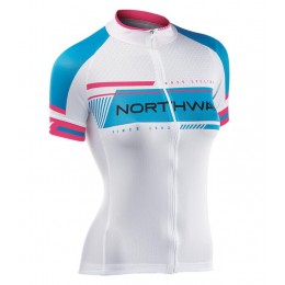 NORTHWAVE Logo 2 Donne bianco Maglia Ciclismo Manica Corta 92015-ZG