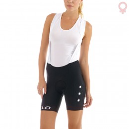 2016 Pinarello Salopette Ciclismo nero Donne 10659-BE