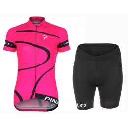 2016 Pinarello MIRA Rose Donne Radtrikot und Radhosen Set 87896-AW