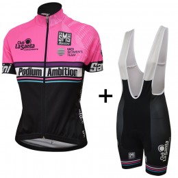 2016 Podium Ambition Donne Nuovo abbigliamento Ciclismo Completo Maglia Ciclismo Corta e Salopette 38031-XM