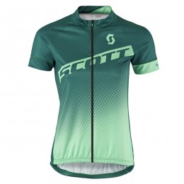 2017 Scott Donne verde Maglia Ciclismo Manica Corta 11311-GC