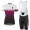 2017 Scott Donne bianco violett Nuovo abbigliamento Ciclismo Completo Maglia Ciclismo Corta e Salopette 15686-DV