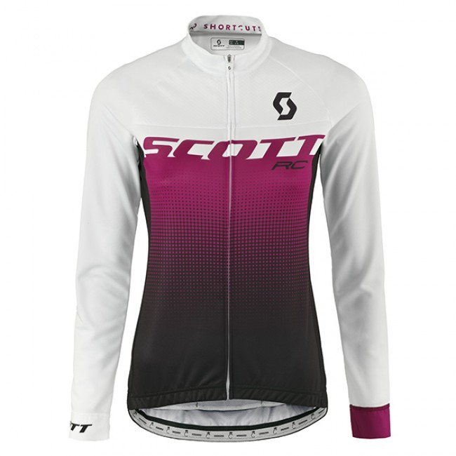 2017 Scott Rc Donne bianco lila Maglie Ciclismo Manica Lunga 33585-WN 2017 Scott Rc Donne bianco lila Maglie Ciclismo Manica Lunga 33585-WN