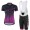 2017 Scott Donne nero violett Nuovo abbigliamento Ciclismo Completo Maglia Ciclismo Corta e Salopette 34349-GU