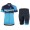 2016 Scott RC Pro nero blu Donne Nuovo abbigliamento Bici Completo Maglia Ciclismo Corta e Pantaloncini 95784-QV