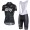 Sky Pro Donne 2017 nero abbigliamento Maglie Ciclismo Manica Corta et Salopette Ciclismo 86473-CY