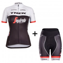 2016 Trek Segafredo Racing Team Donne Nuovo abbigliamento Bici Completo Maglia Ciclismo Corta e Pantaloncini 76233-LW