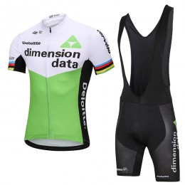 2018 Dimension Data abbigliamento Ciclismo Completo Maglia Ciclismo Corta e Salopette 92948NL