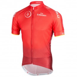 Dubai Tour 2018 rosso Maglia Ciclismo Manica Corta 23379CE
