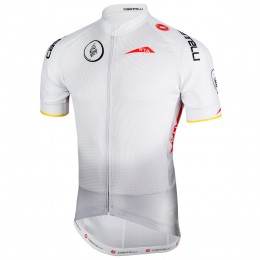 Dubai Tour 2018 bianco Maglia Ciclismo Manica Corta 33212ZH