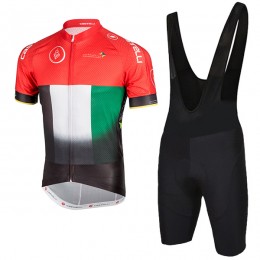 2018 Dubai Tour Sprint abbigliamento Ciclismo Completo Maglia Ciclismo Corta e Salopette 92537MB