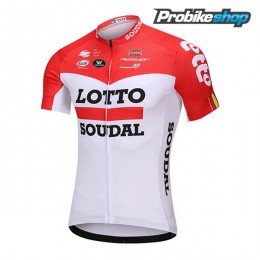 2018 Lotto Soudal Maglia Ciclismo Manica Corta 29235SJ