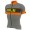 2017 Ale Graphics PRR Bermuda Maglia Ciclismo Manica Corta Gris arancia 24420-TA