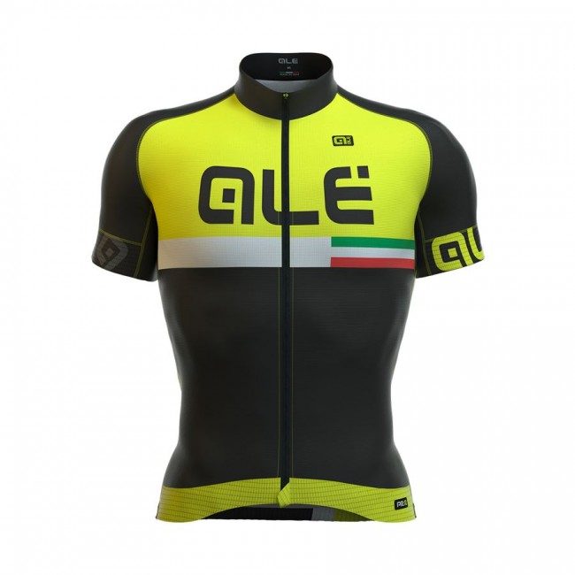 2016 ALE Graphics PRR Circuito Maglia Ciclismo Manica Corta Fluo giallo 24789-BQ 2016 ALE Graphics PRR Circuito Maglia Ciclismo Manica Corta Fluo giallo 24789-BQ