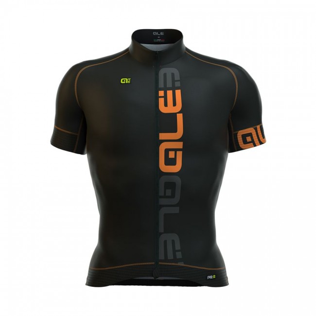 2016 ALE Graphics PRR Nominal - nero arancia Maglia Ciclismo Manica Corta 25890-GS 2016 ALE Graphics PRR Nominal - nero arancia Maglia Ciclismo Manica Corta 25890-GS