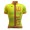 2016 ALE Graphics PRR Arcobaleno Maglia Ciclismo Manica Corta Fluo giallo 27555-WW