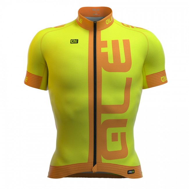 2016 ALE Graphics PRR Arcobaleno Maglia Ciclismo Manica Corta Fluo giallo 27555-WW 2016 ALE Graphics PRR Arcobaleno Maglia Ciclismo Manica Corta Fluo giallo 27555-WW