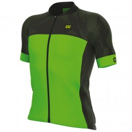 2017 Ale Formula 1.0 Ultimate Maglia Ciclismo Manica Corta nero verde Fluo 34217-QZ