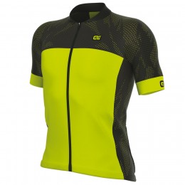 2017 Ale Formula 1.0 Ultimate Maglia Ciclismo Manica Corta nero giallos Fluo 54354-UZ