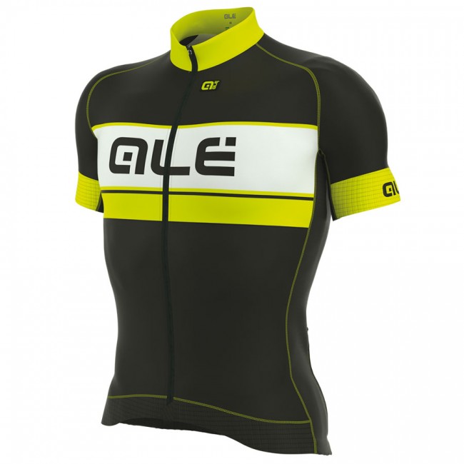2017 Ale Graphics PRR Bermuda Maglia Ciclismo Manica Corta nero giallos Fluo 79818-FO 2017 Ale Graphics PRR Bermuda Maglia Ciclismo Manica Corta nero giallos Fluo 79818-FO