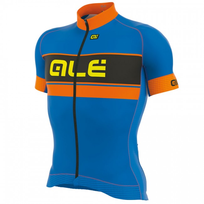 2017 Ale Graphics PRR Bermuda Maglia Ciclismo Manica Corta blu arancia Fluo 85147-EK 2017 Ale Graphics PRR Bermuda Maglia Ciclismo Manica Corta blu arancia Fluo 85147-EK