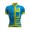 2016 ALE Graphics PRR Arcobaleno blu Maglia Ciclismo Manica Corta 98594-RY
