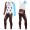 2016 Team Ag2r La Mondiale Thermo Squadre Pro Abbigliamento Ciclismo Maglia Ciclismo Manica Lunga e Salopette Lunga 17467-BF