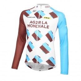 2016 Team Ag2r La Mondiale Maglie Ciclismo Manica Lunga 68371-VL