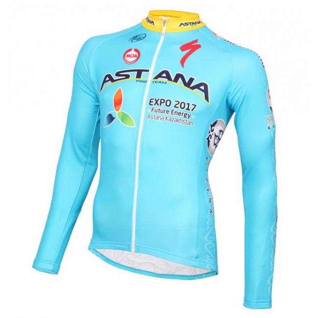 2016 ASTANA PRO TEAM Maglie Ciclismo Manica Lunga 97915-DV 2016 ASTANA PRO TEAM Maglie Ciclismo Manica Lunga 97915-DV