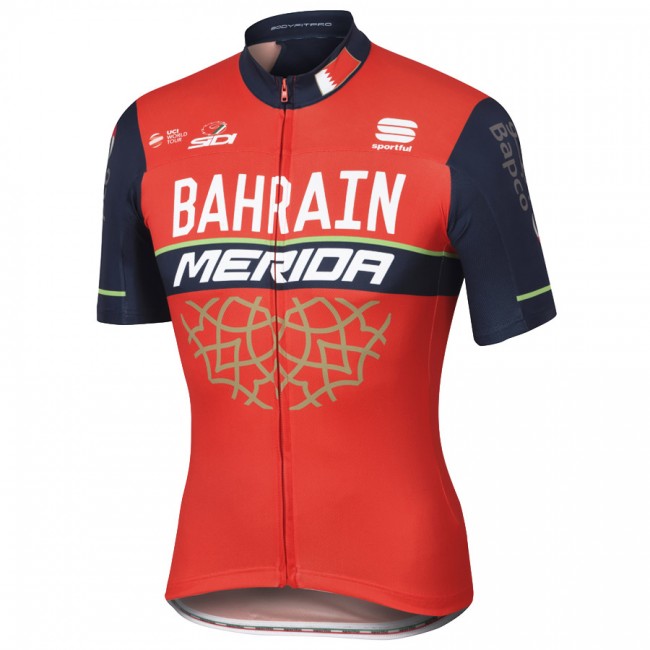 Pro Team Bahrain Merida 2017 Maglia Ciclismo Manica Corta 65668-TX Pro Team Bahrain Merida 2017 Maglia Ciclismo Manica Corta 65668-TX