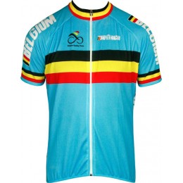 2016 Belgique Team Nationale abbigliamento Maglie Ciclismo Manica Corta 93367-OY