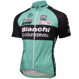 2016 Bianchi Countervail Maglia Ciclismo Manica Corta 35080-LV