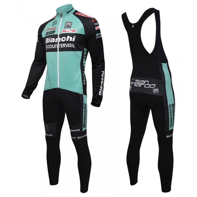 2016 Bianchi Countervail verde Squadre Pro Abbigliamento Ciclismo Maglia Ciclismo Manica Lunga e Salopette Lunga 71589-AC 2016 Bianchi Countervail verde Squadre Pro Abbigliamento Ciclismo Maglia Ciclismo Manica Lunga e Salopette Lunga 71589-AC