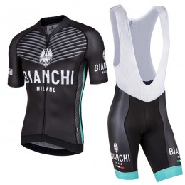 Bianchi Milano 2017 abbigliamento Ciclismo Completo Maglia Ciclismo Corta e Salopette A5 98303-DZ