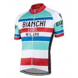 Bianchi Milano Telgate Maglia Ciclismo Manica Corta bianco 49064-JE
