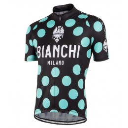 Bianchi Milano Pride Maglia Ciclismo Manica Corta nero celeste 53983-VE
