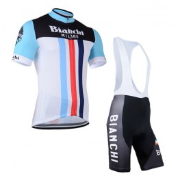 2016 Bianchi Nuovo abbigliamento Ciclismo Completo Maglia Ciclismo Corta e Salopette 71012-RT