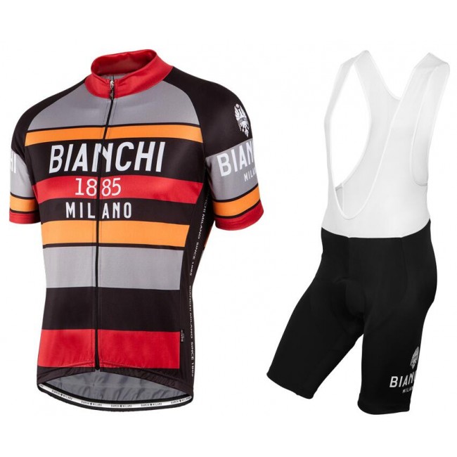 Bianchi Milano Telgate Nuovo abbigliamento Ciclismo Completo Maglia Ciclismo Corta e Salopette nero 79368-XG Bianchi Milano Telgate Nuovo abbigliamento Ciclismo Completo Maglia Ciclismo Corta e Salopette nero 79368-XG