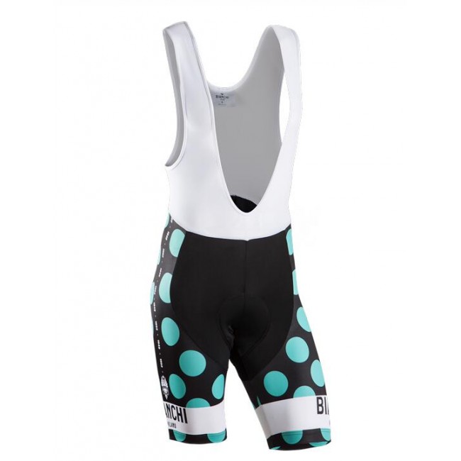 Bianchi Milano Pride Salopette Ciclismo nero celeste 80780-RO Bianchi Milano Pride Salopette Ciclismo nero celeste 80780-RO
