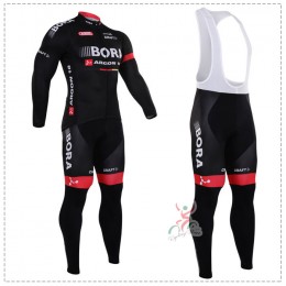 2016 Bora Argon 18 Abbigliamento Ciclismo Maglia Ciclismo Manica Lunga e Salopette Lunga 49774-CN