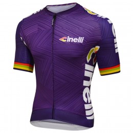 CINELLI ITALO 79 AERO Maglia Ciclismo Manica Corta Violet 28119-WA