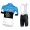 2016 Cofidis Champion d'Estonie blu Nuovo abbigliamento Ciclismo Completo Maglia Ciclismo Corta e Salopette 54219-FY
