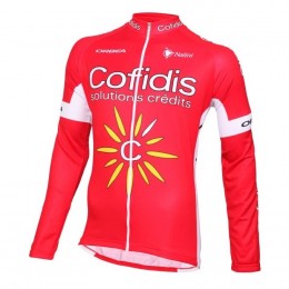 2016 Cofidis Team Maglie Ciclismo Manica Lunga 60448-OB