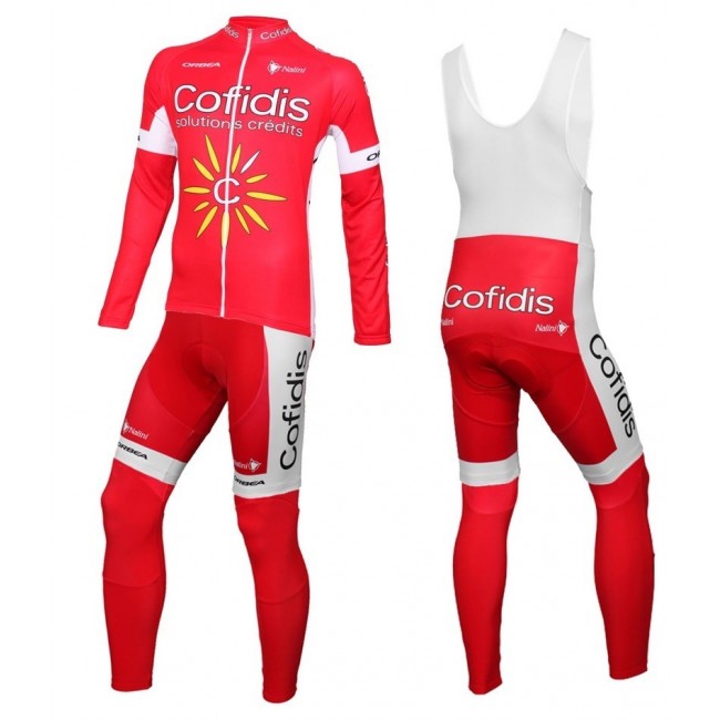 2016 Cofidis Team Squadre Pro Abbigliamento Ciclismo Maglia Ciclismo Manica Lunga e Salopette Lunga 84696-XC 2016 Cofidis Team Squadre Pro Abbigliamento Ciclismo Maglia Ciclismo Manica Lunga e Salopette Lunga 84696-XC