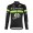 2016 Crelan -AA Drink nero Maglie Ciclismo Manica Lunga 53138-MS