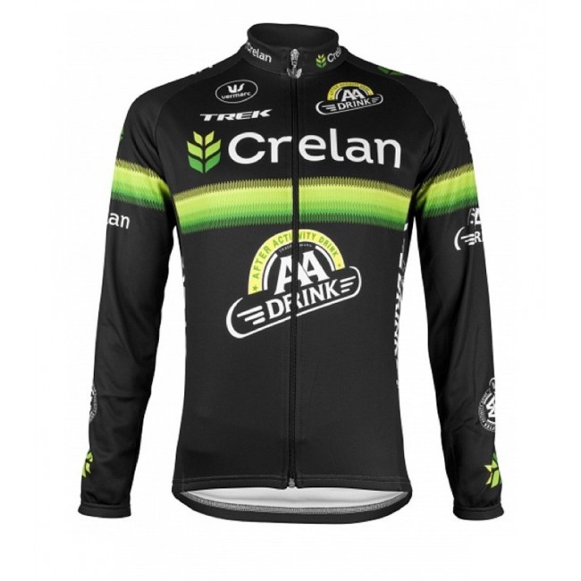 2016 Crelan -AA Drink nero Maglie Ciclismo Manica Lunga 53138-MS 2016 Crelan -AA Drink nero Maglie Ciclismo Manica Lunga 53138-MS