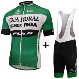 2016 Caja Rural Nuovo abbigliamento Ciclismo Completo Maglia Ciclismo Corta e Salopette 54972-XV