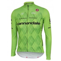 2016 Cannondale Team verde Pro Maglie Ciclismo Manica Lunga 28198-PQ