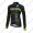 2016 Team Cannondale Winter Maglie Ciclismo Manica Lunga nero verde 31277-AT